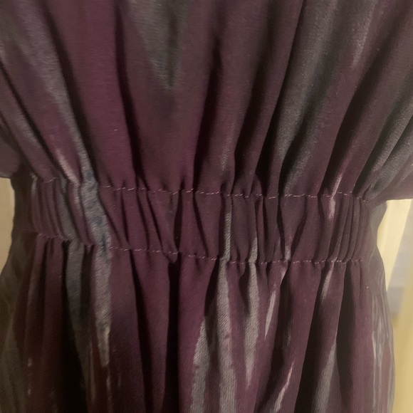 Chic Ombre Midi Dress in Purple and Gray - Picture 7 of 11